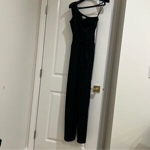 Calvin Klein Black Sleeveless Jumpsuit